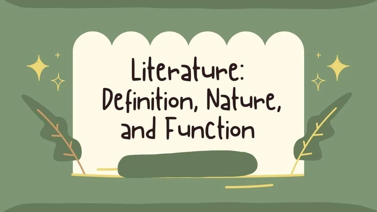 what is literature