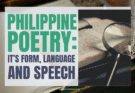 philippine poetry it's form, language and speech